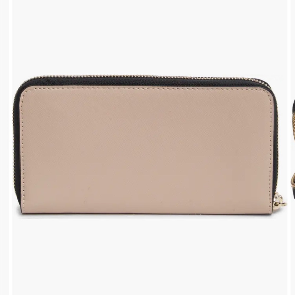 Kate Spade Black and Cream Staci Continental Wallet - Picture 5 of 7
